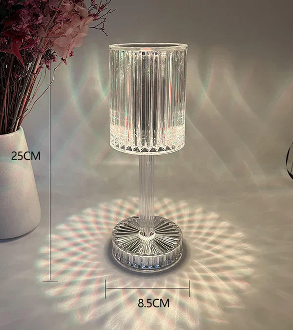 Skanto | Dimbar Krystall Bordlampe Med Moderne Design