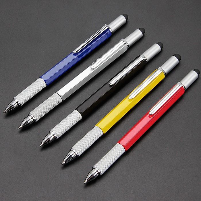 Skanto | 6 i 1 Multifunksjonell Stylus Penn