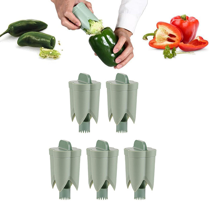 2-i-1 Frukt Paprika Kjerner | Skanto