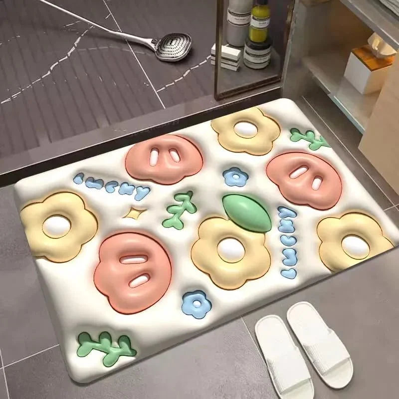 3D Visuell Anti-skli Absorberende Matte Skanto