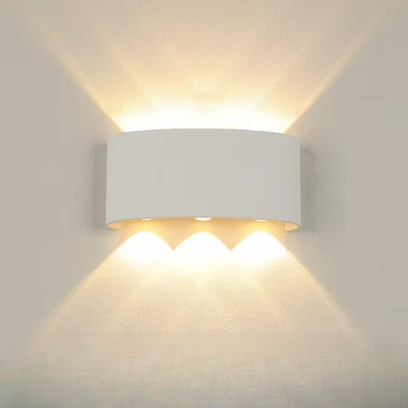 Skanto | Moderne LED Vegglampe - Allsidig Innendørs Belysningsarmatur 4W, 6W, 8W