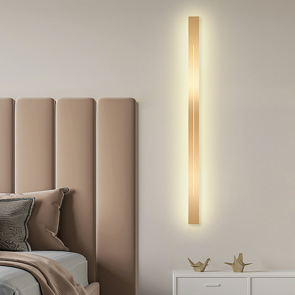 Moderne LED Vegglampe - LumièreGold | Skanto