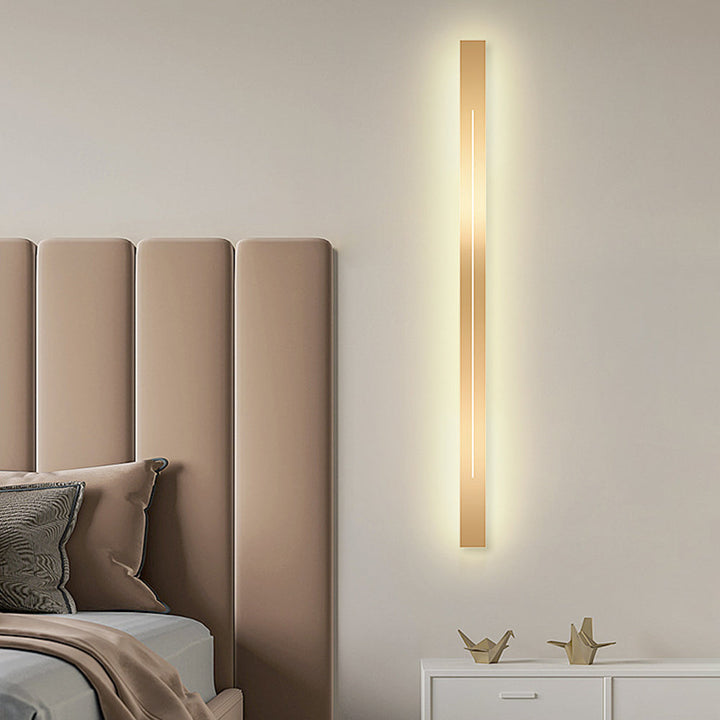 Moderne LED Vegglampe - LumièreGold | Skanto