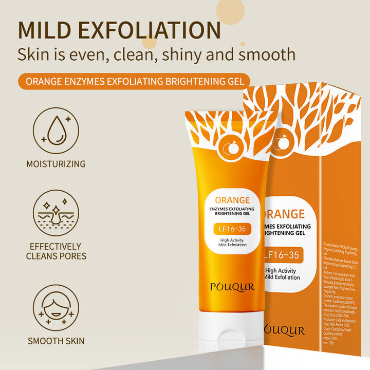 Appelsin-enzym-peeling-gel