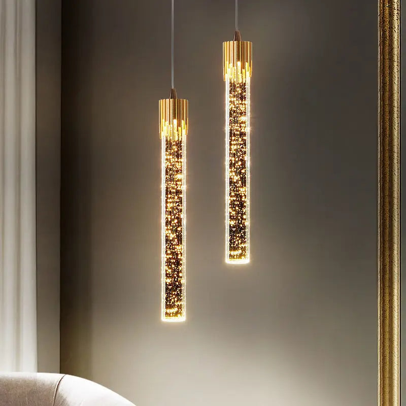 Skanto | Glass Pendellampe i sylinderform - Lustreau