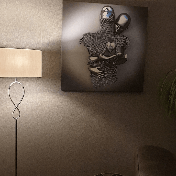 Skanto | 💞Kjærlighet Hjerte Kunst Veggmaleri💞