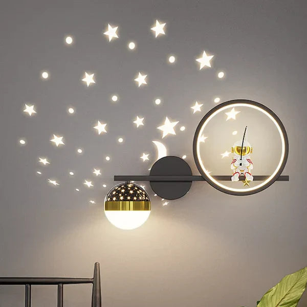 Vegglampe for barnerom - GlowNest | Skanto