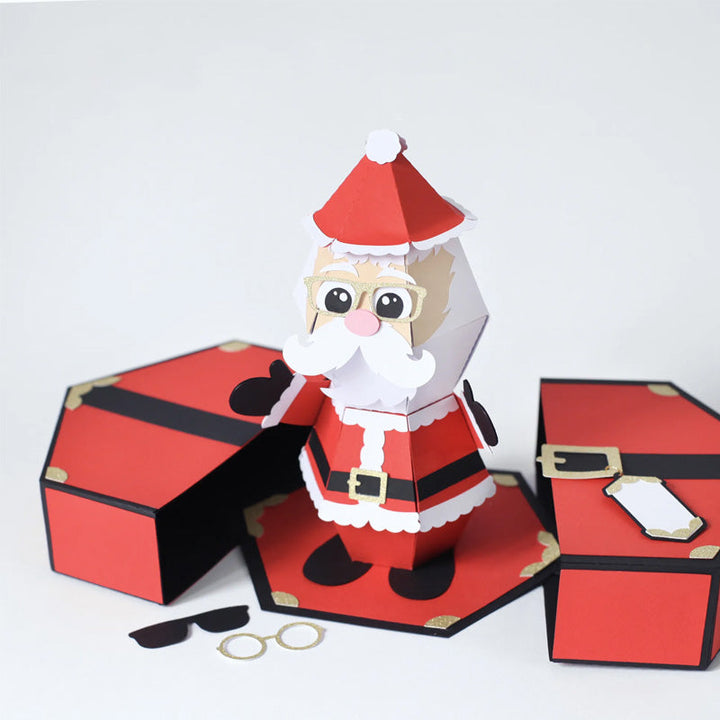3D Pop-Up Card for the Santa Claus Prank | Skanto
