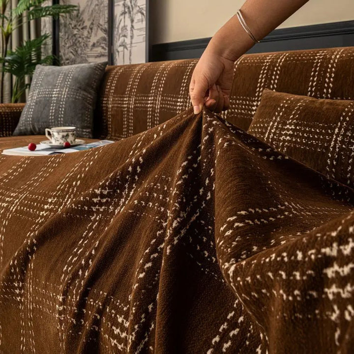 Skanto | Chesterfield Rutete Sofa Trekk
