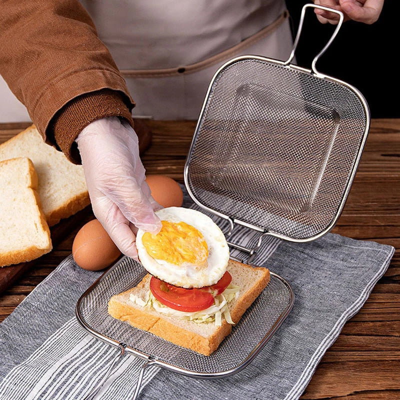 Bærbar Sandwich Riste Rack | Skanto