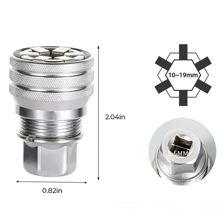 Skanto | Elektrisk Drill Magisk Universalsocket