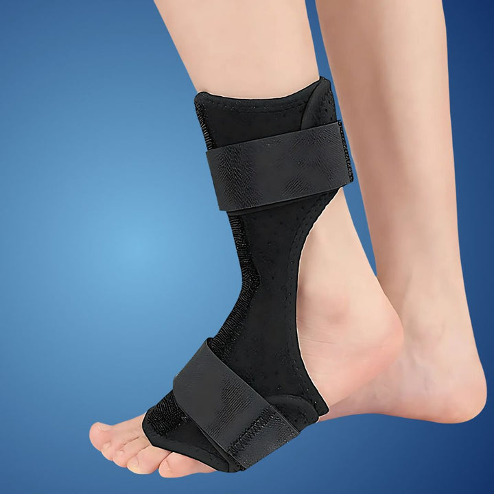 StrideGuard Drop Foot Brace Support | Fot- og Ankelstøtte - Hever Frontfot - Forbedrer Ganglag - Reduserer Fall - Lindrer Smerte for Mobilitetshjelpemiddel Skanto