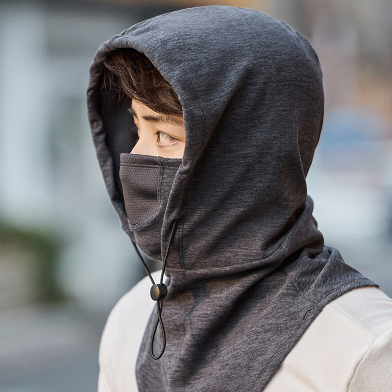 Hettefjes maske med halsvarmer for sykling | Skanto