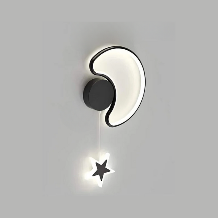 Skanto | DreamLight | Magisk Vegglampe med Skyer, Stjerner og Måne
