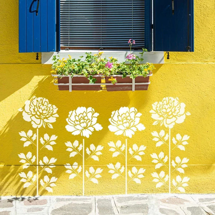 Skanto | Store Blomster Maler for Hagegjerde