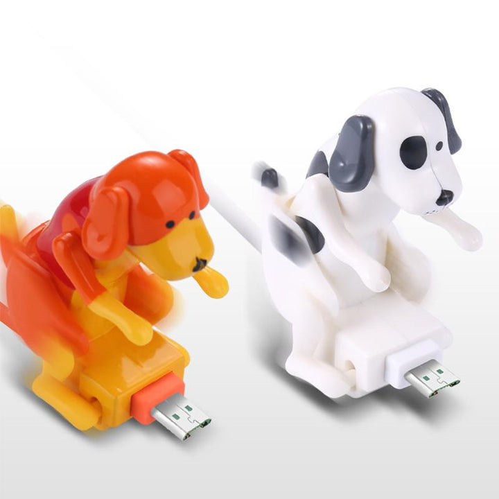 Skanto | Humoristisk Humpende Hund Rask Lader Kabel for iPhone