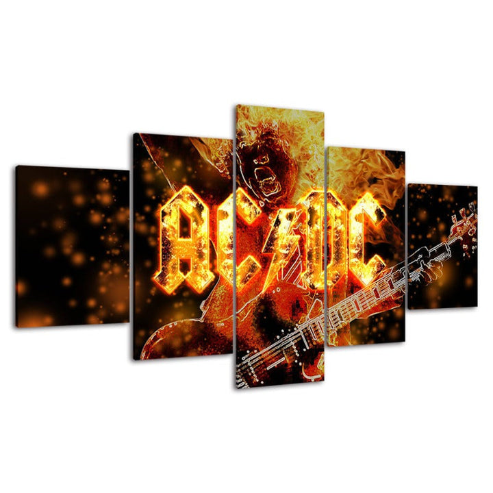 ACDC - Canvas Wall Art Painting | Skanto