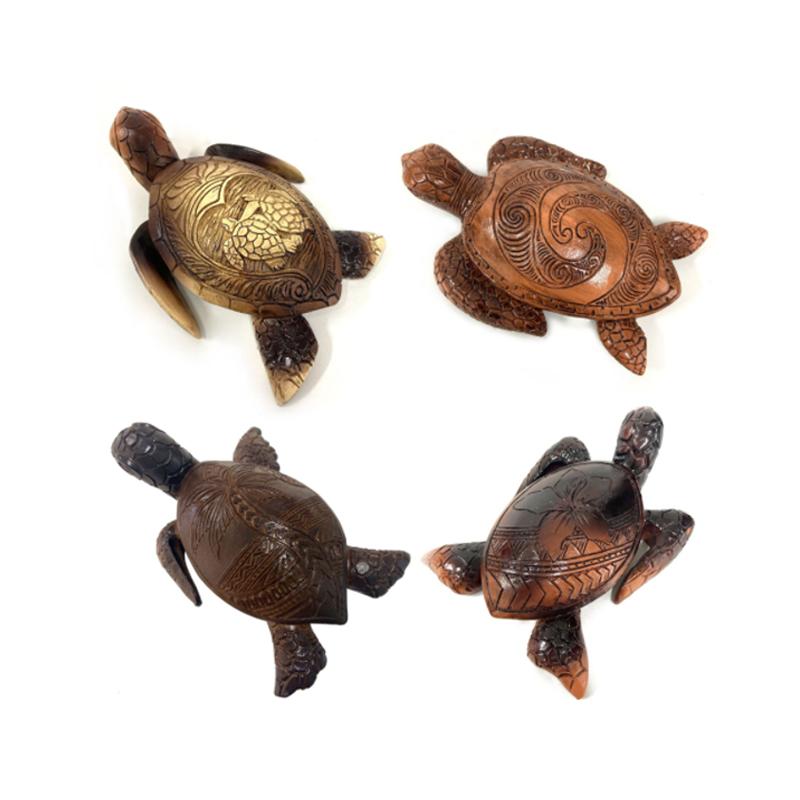 Holzskulptur Hawaii-Skjoldpadde | Skanto