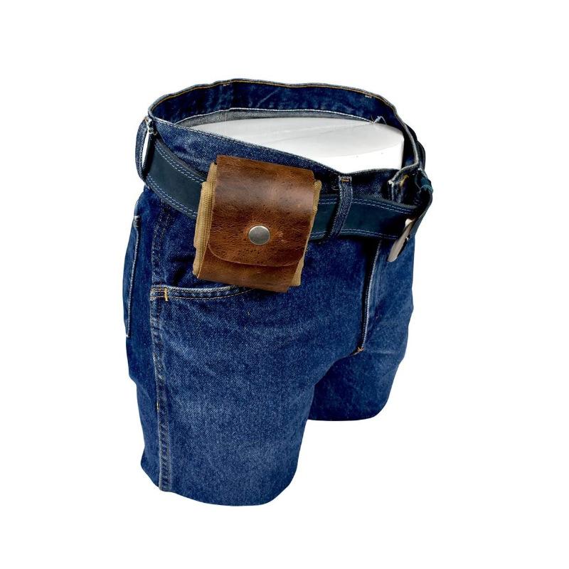 Dimoohome™ Lærrete og kanvas bushcraft bag | Skanto