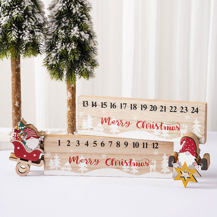 God jul Tre Mobil Santa Claus Kalender Ornament | Skanto