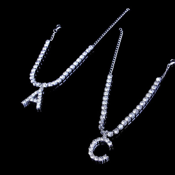 Skanto | Rhinestone Buchstav Ankelbånd
