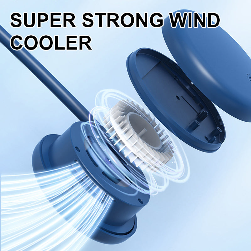 Sammenleggbart USB Mini Bærbar Nakkeventilator | Skanto