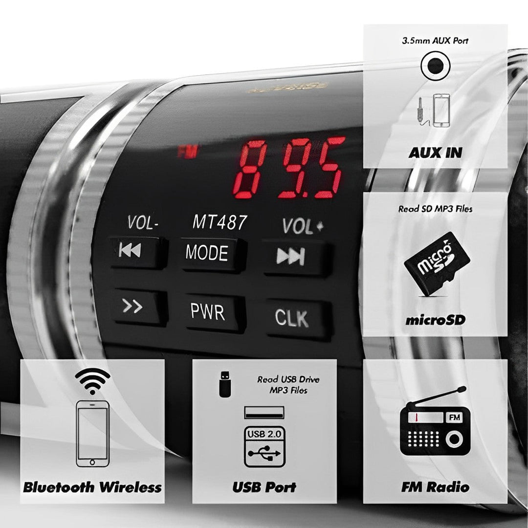 Motorrad-Bluetooth-Lautsprecher