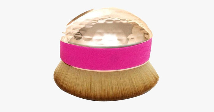 Skanto | Lett-for-bruk Palm Oval Brush for perfekt blending av sminke