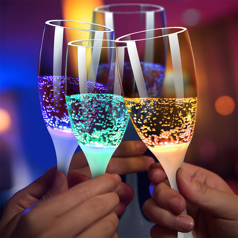 Skanto | LED belyst champagneglass