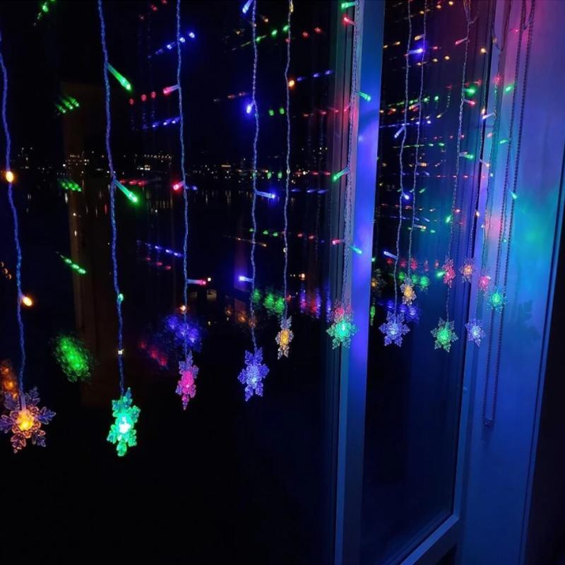 Dekorative LED Snøfnugg Lys | Skanto