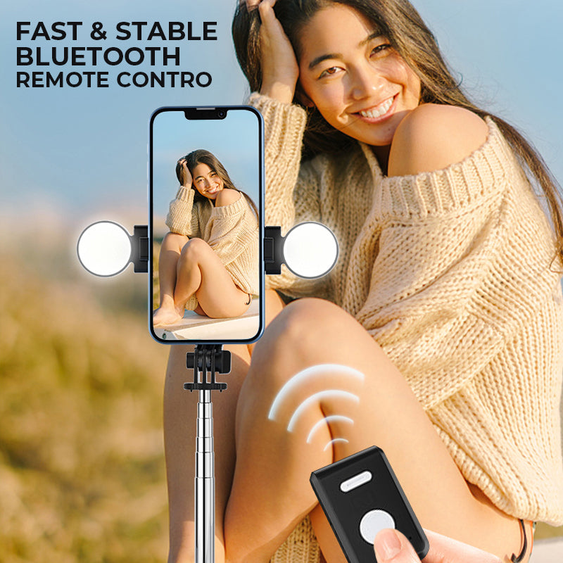 Skanto | Ny 6 i 1 Bluetooth Selfie Stang