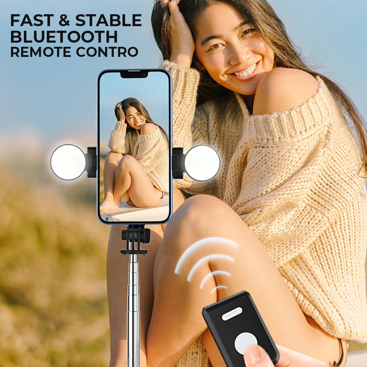 Skanto | Ny 6 i 1 Bluetooth Selfie Stang