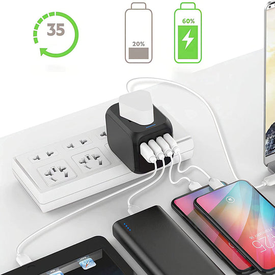 Skanto | Alt-i-ett Universal Reiseadapter