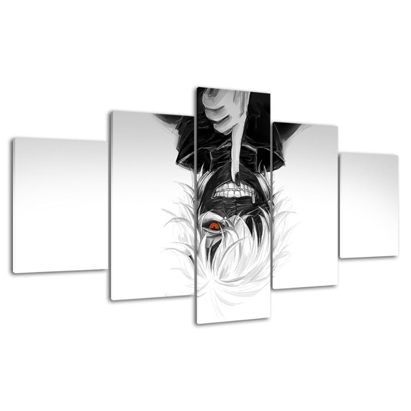 5 Stykker Tokyo Ghoul Anime- Lerkunst Maleri | Skanto