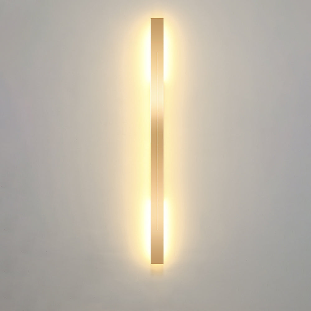 Moderne LED Vegglampe - LumièreGold | Skanto