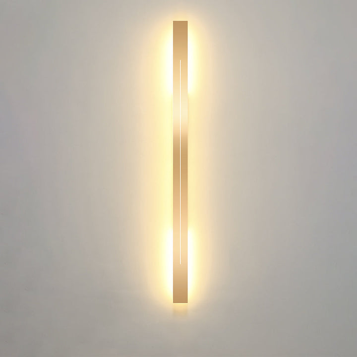 Moderne LED Vegglampe - LumièreGold | Skanto
