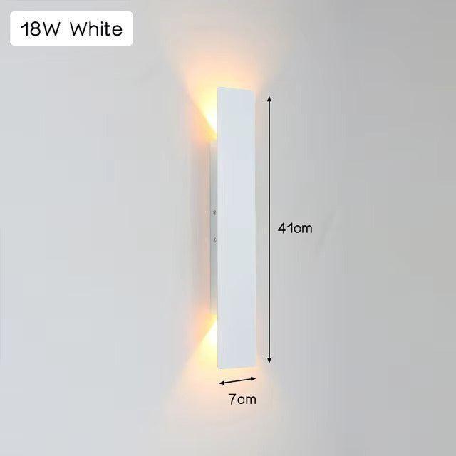 Skanto | Light - Moderne værbestandig LED-vegglampe laget av aluminium for utendørs bruk