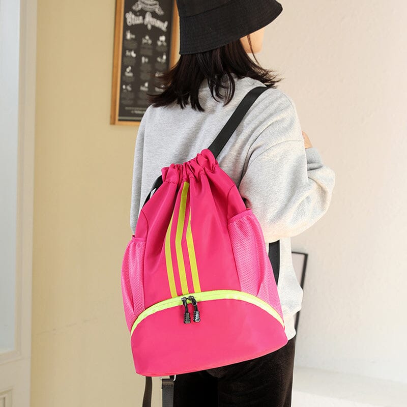 Skanto | Stor Nylon Snor Ryggsekk