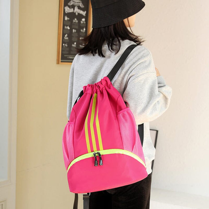 Skanto | Stor Nylon Snor Ryggsekk
