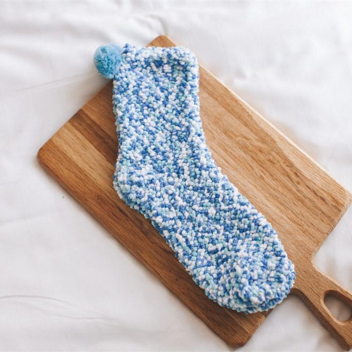 Skanto | Komfortabel Gave Pom Pom Cupcake Sokker