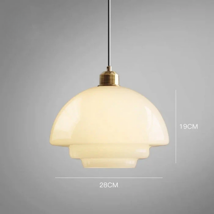 Skanto | Hvit Glass Design Pendellampe