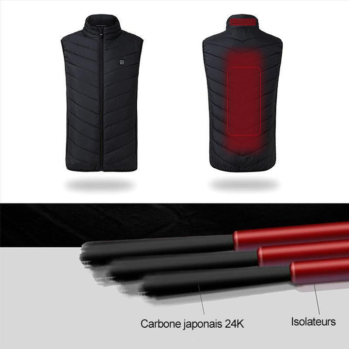 Men's heated vest insulated | Skanto