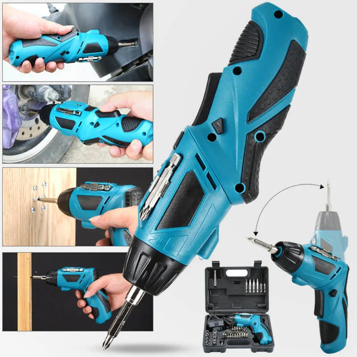 Skanto | Multifunksjonell Mini Batteri Elektrisk Håndboremaskin