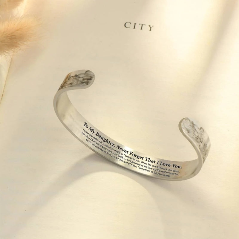Skanto | Til min datter Stolt av deg Kjærlighet Pappa Armbånd