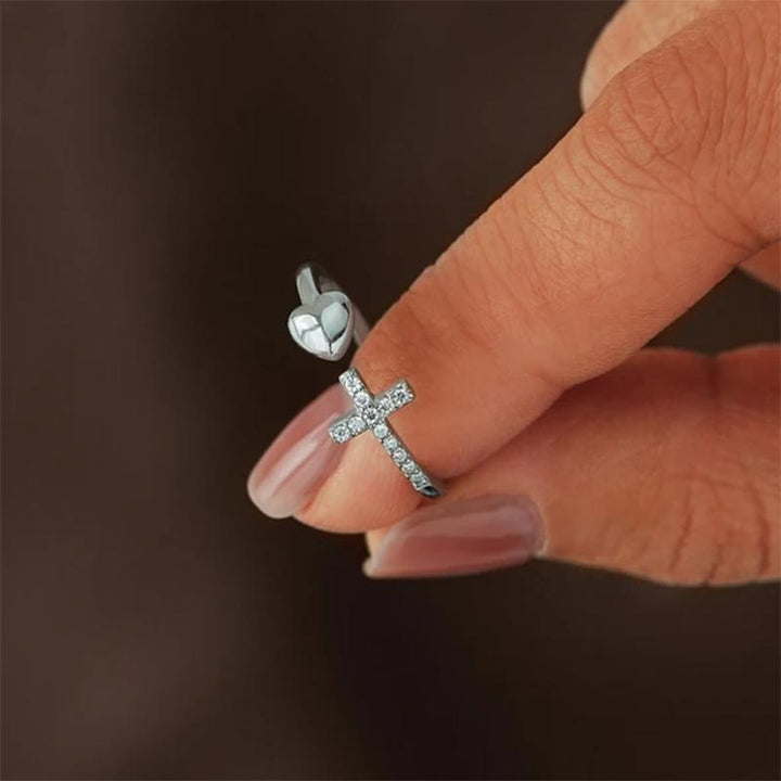 Skanto | Love S925 sterling sølv korsring