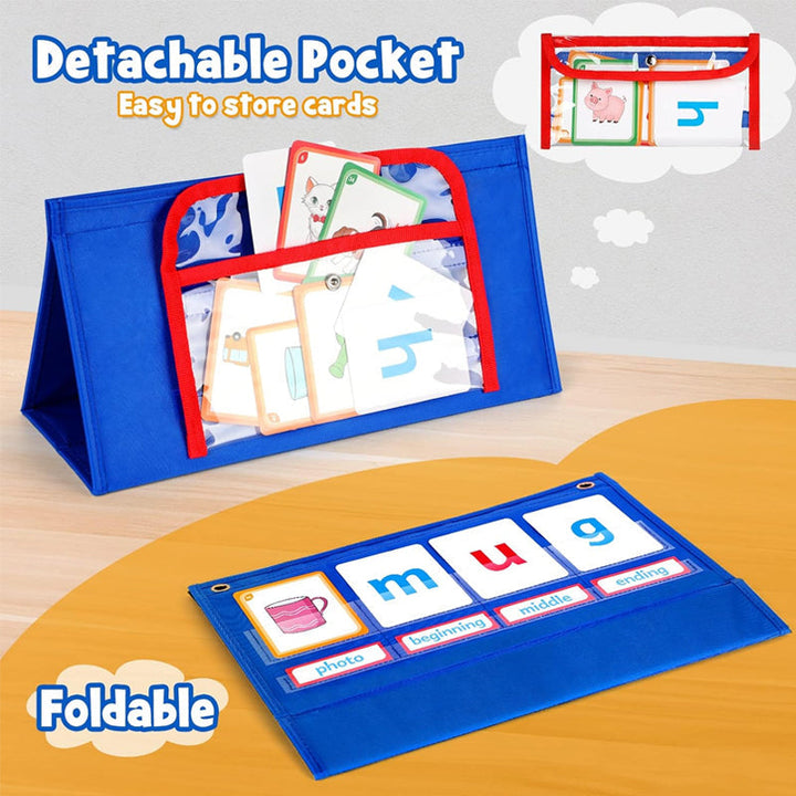 Skanto | Desktop Pocket Chart Tent Cards Kit