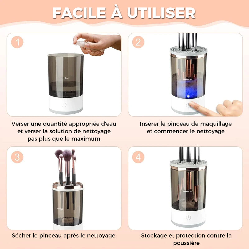 Electric Makeup Brush Cleaner | Skanto