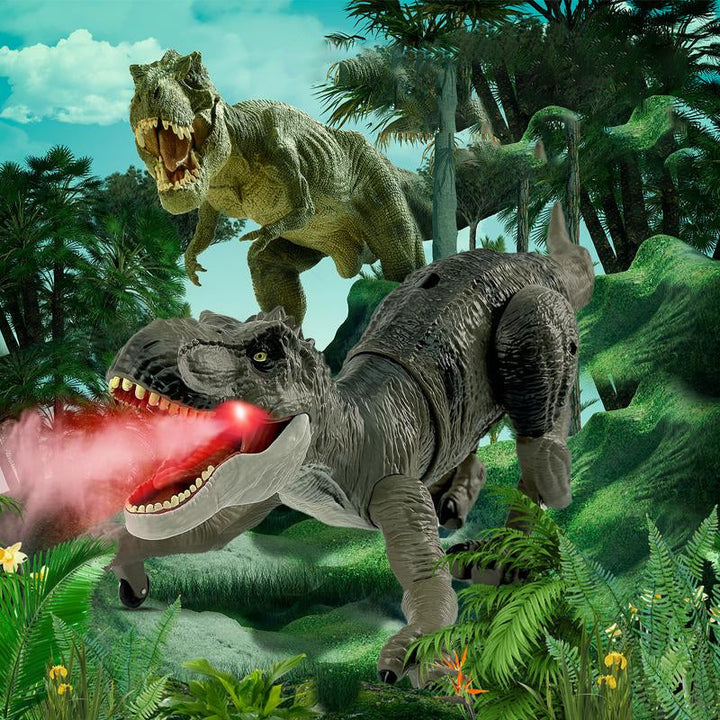 Skanto | Dinosaur med tåke funksjon – Brøl, bevegelse og realistisk handling