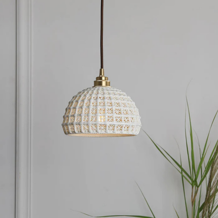 Skanto | Minimalistisk Keramisk Pendellampe