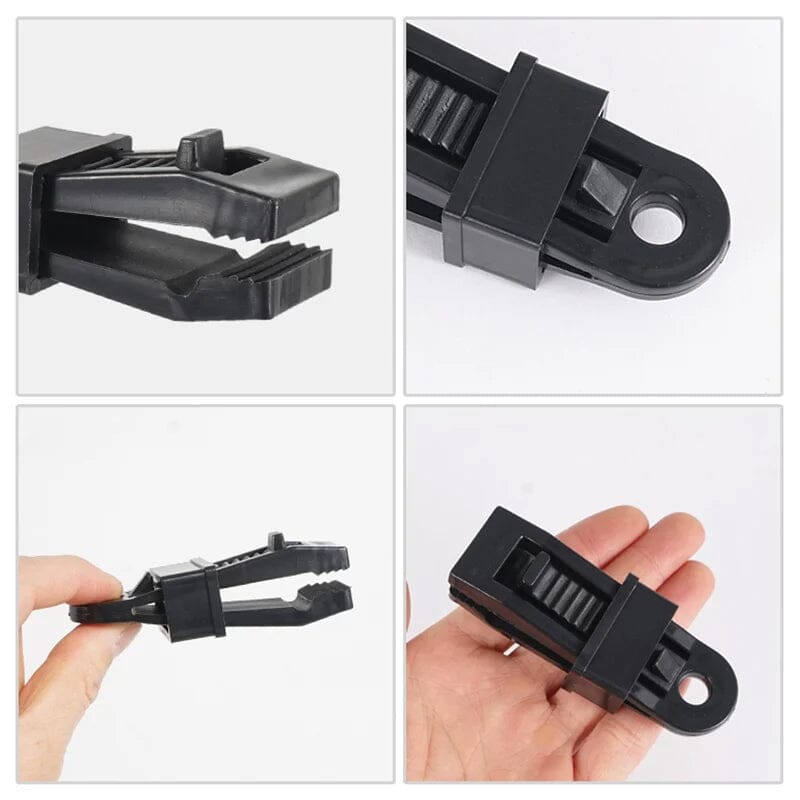 Justerbar Heavy Duty Lock Grip for Tarp & Shade Cloth | Skanto